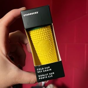 Starbucks Pineapple Bling Key Chain